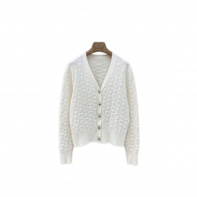 HERMES MEDOR LONG-SLEEVE CARDIGAN H6E2733DNA336